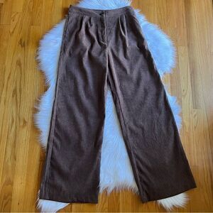Women’s SHEIN Brown High Rise Pants Size Large 8/10